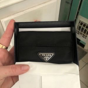 Prada fabric tissue holder